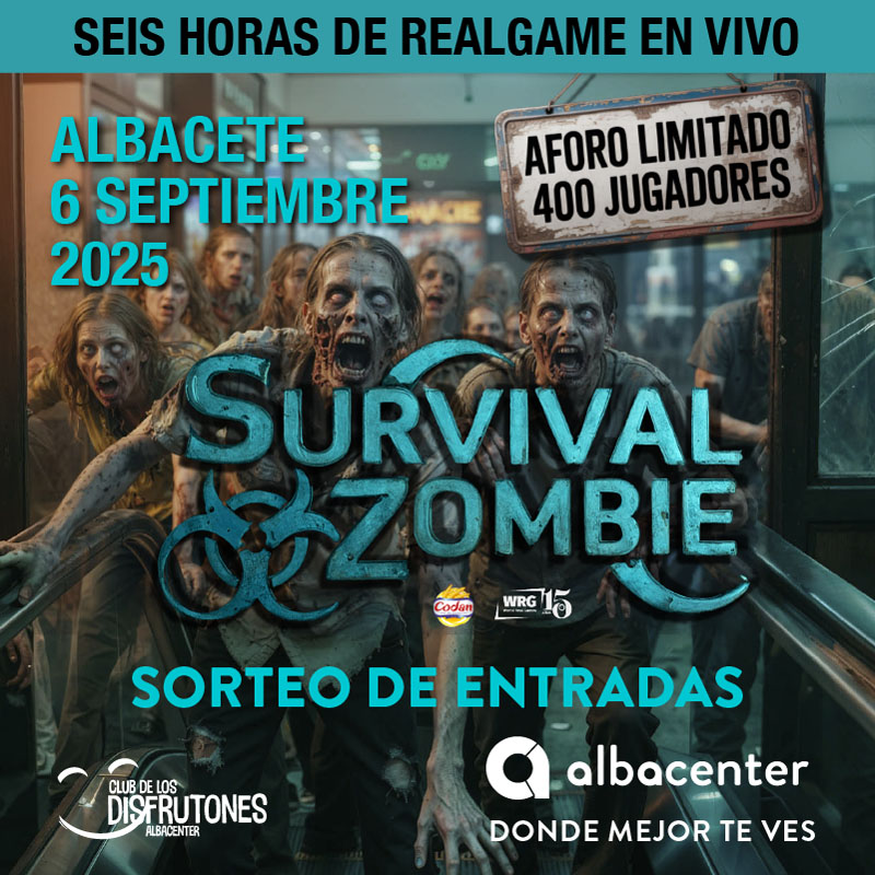 SORTEO DE ENTRADAS SURVIVAL ZOMBIE