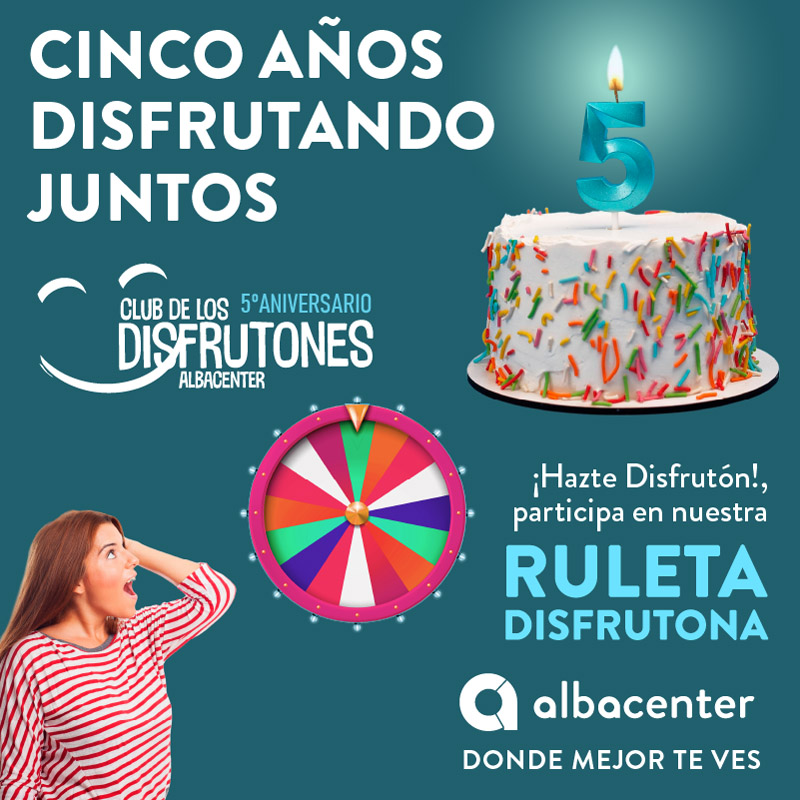 ¡Cumplimos 5 años y queremos celebrarlo contigo! 🥳🎂