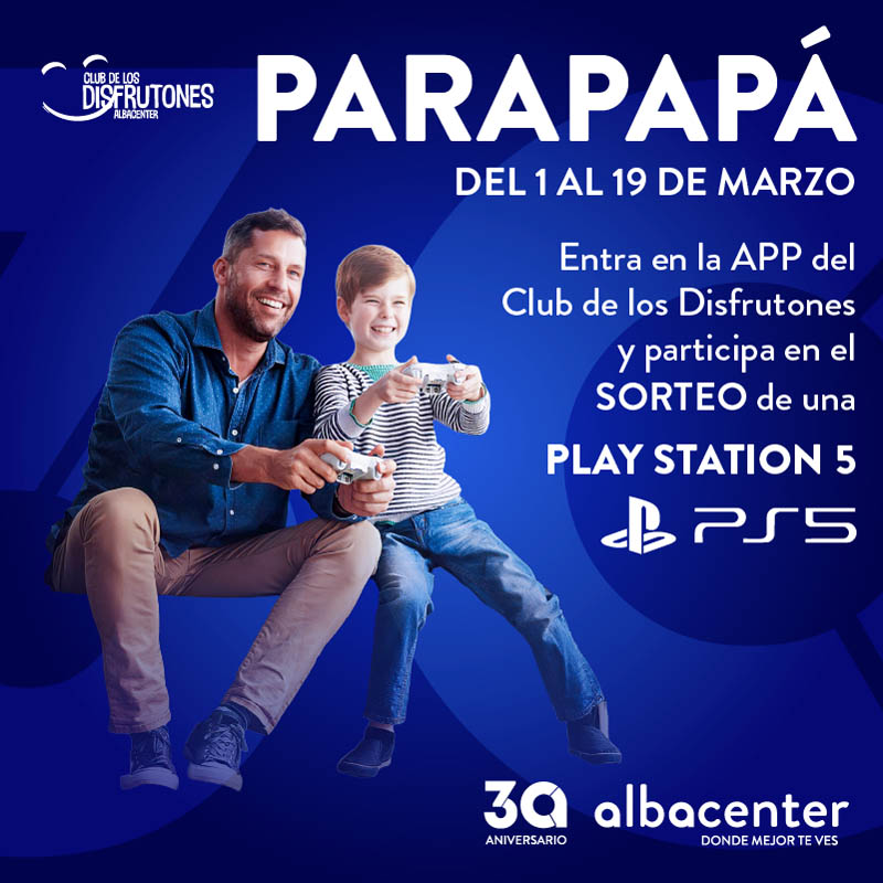 Este Día del Padre, en Albacenter vamos a lo grande 🎁🎮